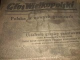 Tak wyglądał "Głos Wielkopolski" w sierpniu... 1945 r. [ZDJĘCIA]