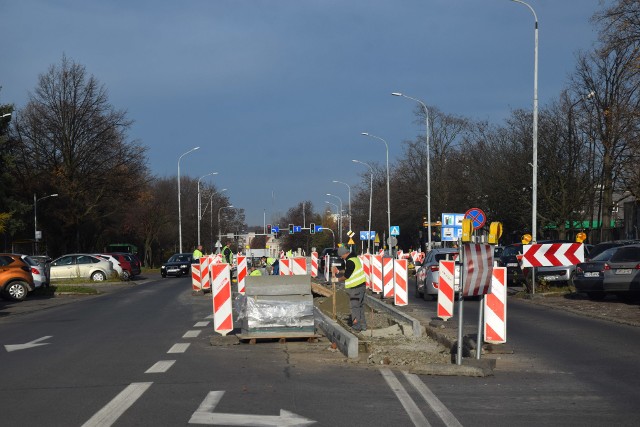 Przebudowa ulicy Sikorskiego w Zawierciu. Są utrudnienia