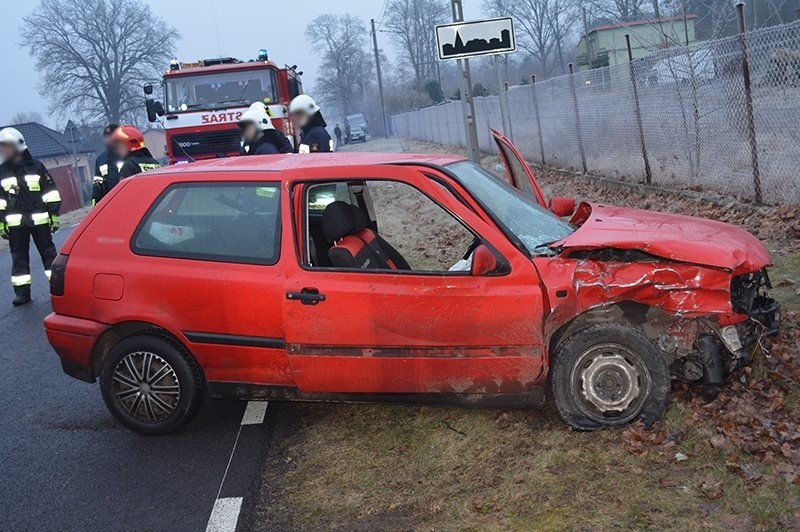 Wypadek koło Recza. 5 osób rannych