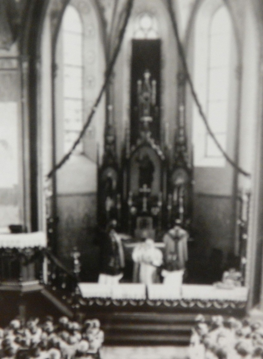 Kościół św. Ottona. Rok 1935.