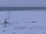 Zima na pustym stoku w Siedleszczanach. Obiekt nie ma zezwoleń i dzierżawcy