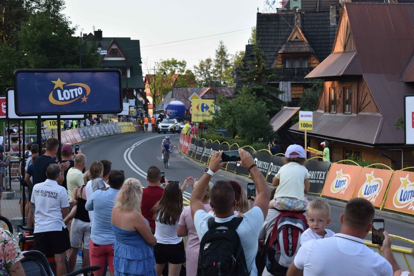 Tour de Pologne 2020. Tak Bukowina Tatrzańska kibicowała kolarzom