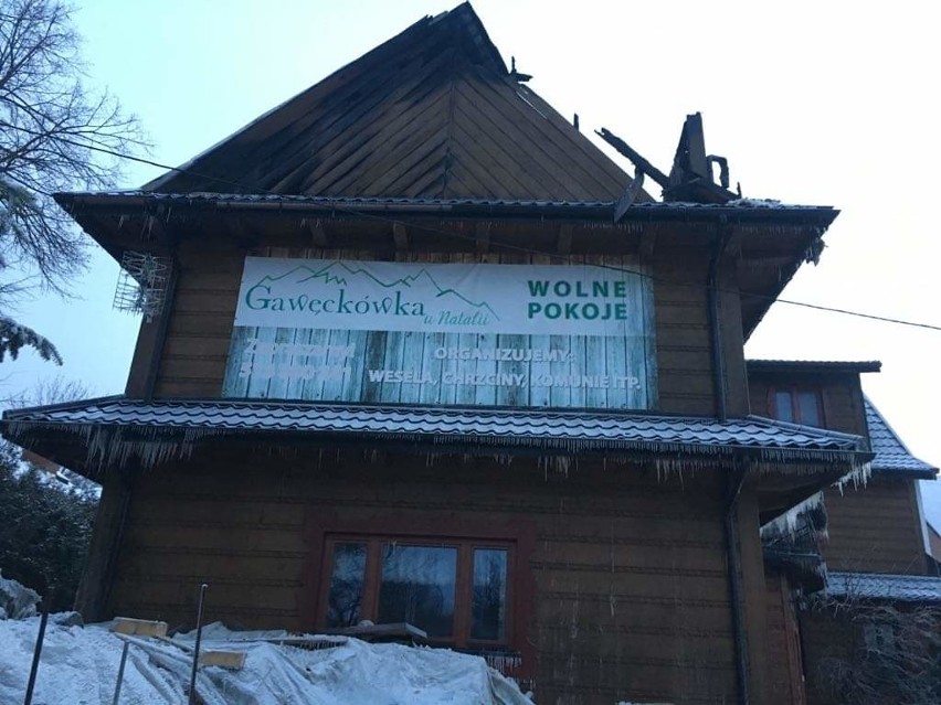 Właścicielka Gawęckówki i jej córka straciły dach nad głową i jedyne źródło utrzymania. Można im pomóc [ZDJĘCIA]