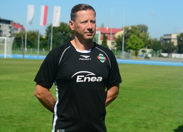 Dariusz Banasik, trener Radomiaka Radom.