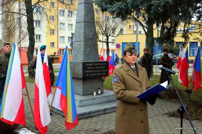 Łomża upamiętniła Narodowy Dzień Pamięci Żołnierzy...