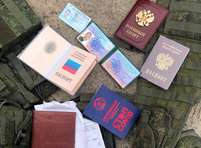 Dokumenty rosyjskich żołnierzy, którzy walczą na Ukrainie