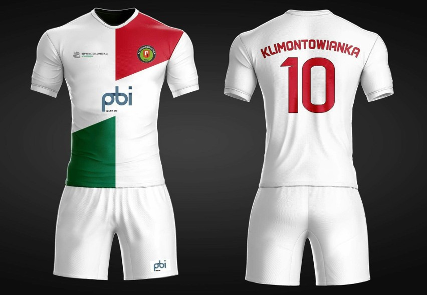 Klimontowianka Klimontów awansowała do czwartej ligi i ma nowe stroje piłkarskie