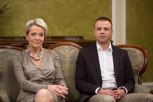 Danuta Bakunowicz i jej syn Paweł 
(fot. Piotr Mizerski/TVN)