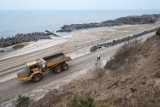 Plaża w Jarosławcu jak wielki plac budowy [zdjęcia]