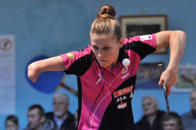 Natalia Patryka pokonała po pasjonującym pojedynku swoją deblową partnerkę z reprezentacji Polski Katarzynę Grzybowską.
