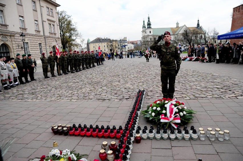 Kraków. Dzień Pamięci Ofiar Zbrodni Katyńskiej