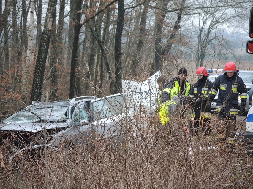 Tragiczny wypadek na drodze Wołcza Wielka - Wołcza Mała