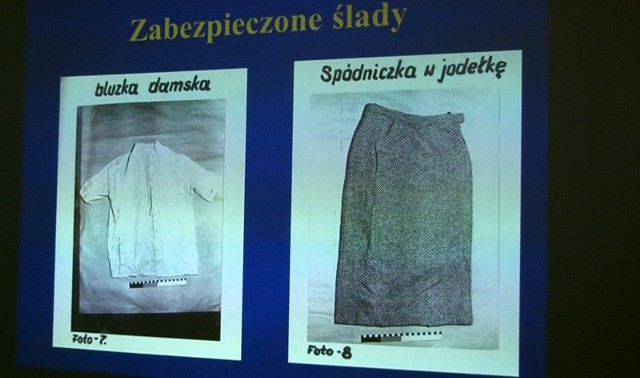 W te rzeczy była ubrana kelnerka z Topazu, kiedy została zamordowana.