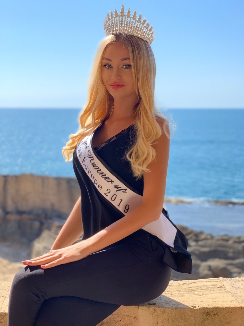 Ada Paciorek z Kielc III Wicemiss w konkursie Miss Europe 2019! Finał odbył się w Bejrucie, stolicy Libanu (ZDJĘCIA) 