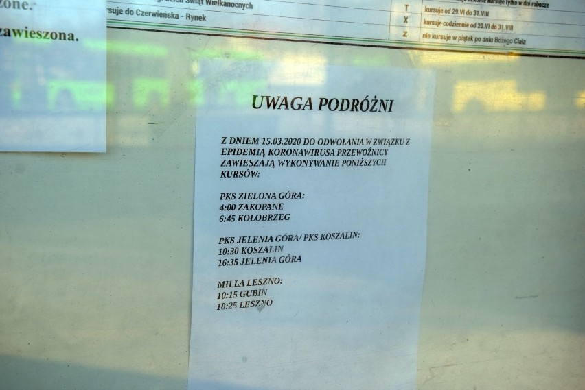 Nastąpiły kolejne zmiany w kursach autobusach PKS Zielona...