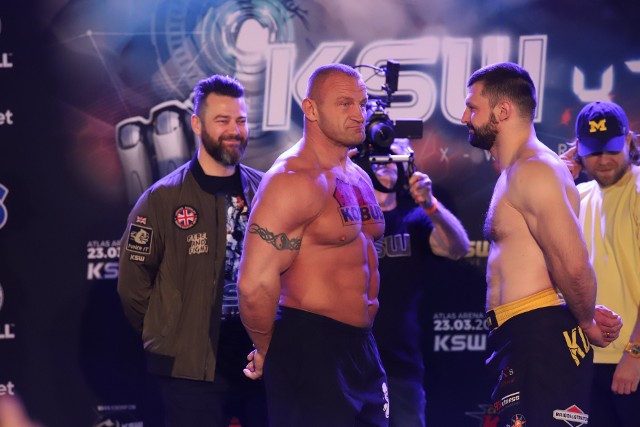 Mariusz Pudzianowski i Szymon Kołecki face to face