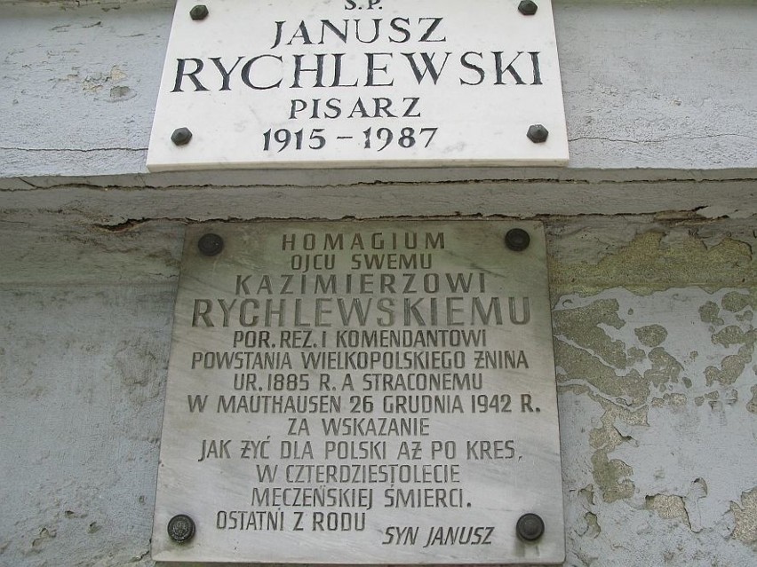 Grobowiec rodziny Rychlewskich.