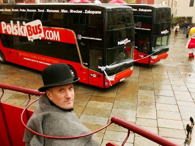 Autobusem firmy Polski Bus pojedziemy z Bydgoszczy do Berlina.