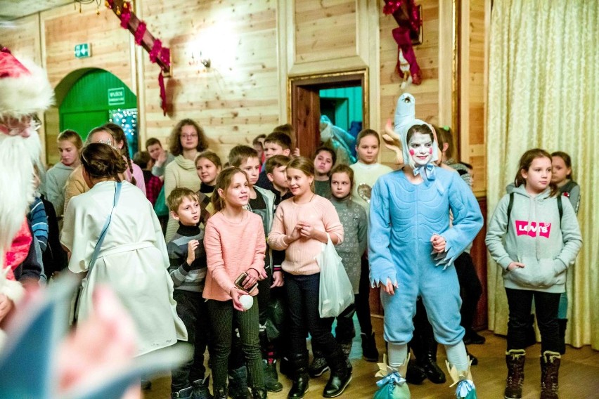 Polskie dzieci z Białorusi z wizytą w Supraślu