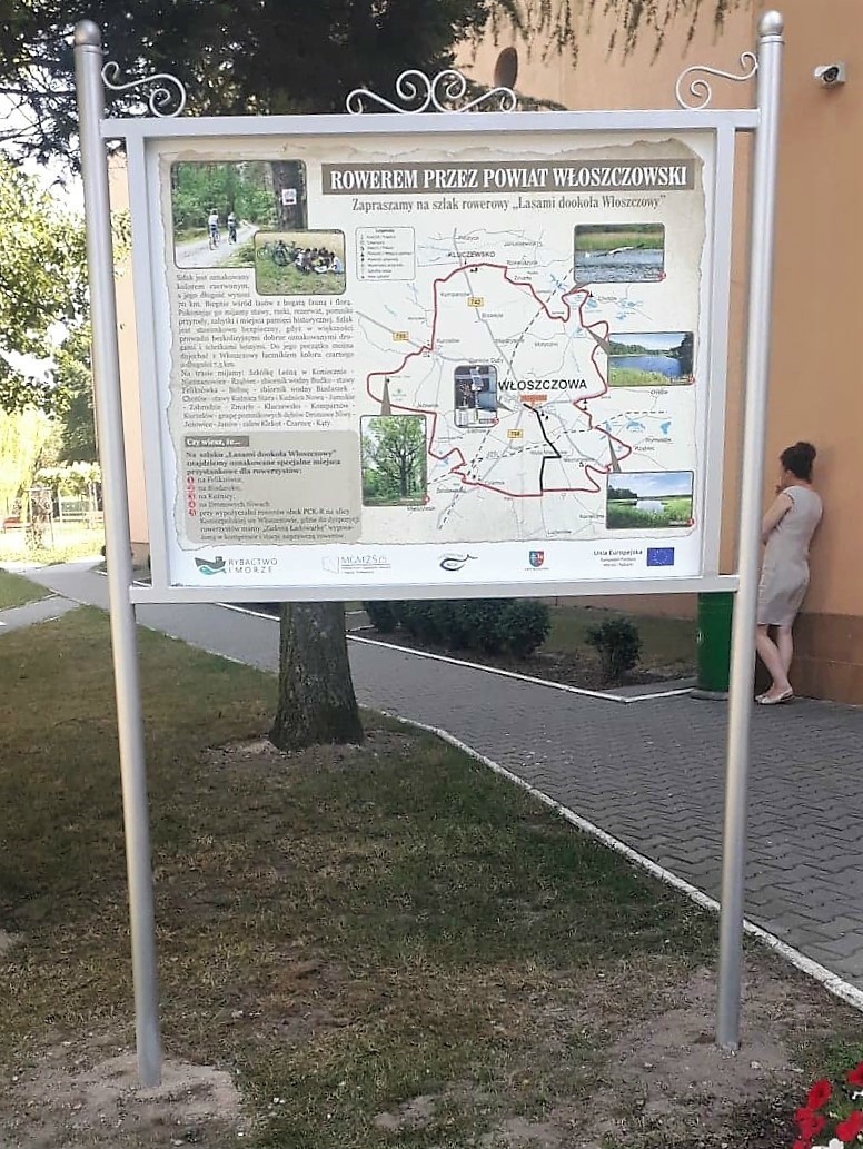 „Lasami dookoła Włoszczowy” – na szlaku są nowe miejsca przystankowa dla rowerzystów (ZDJĘCIA)