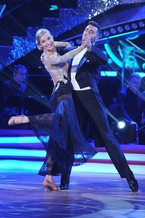 Joanna Moro i Rafał Maserak (fot. WBF/Polsat)