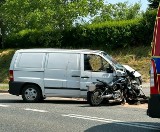 Tragiczny wypadek na drodze w powiecie pszczyńskim. Zginął 49-letni motocyklista