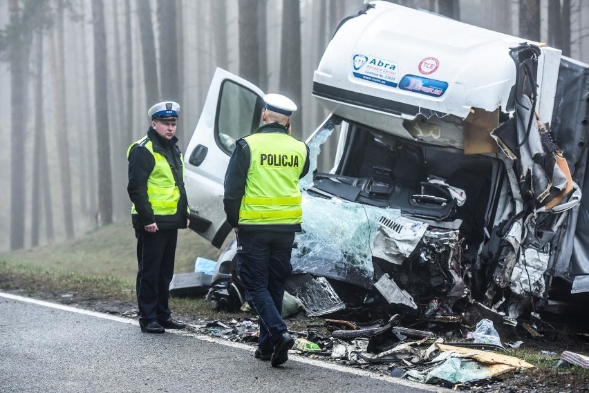 Dziś nad ranem doszło do wypadku na drodze krajowej numer 10...