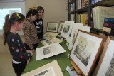 Wystawa litografii w Bibliotece Pedagogicznej w Brzezinach. Można ją oglądać do 25 lutego