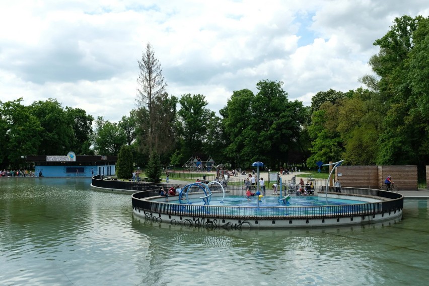 Wodny plac zabaw w parku Jordana jest już dostępny