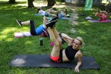 Kraków. W sobotni ranek park Jordana zamienił się w zielony klub fitness. A to dopiero początek! [ZDJĘCIA]