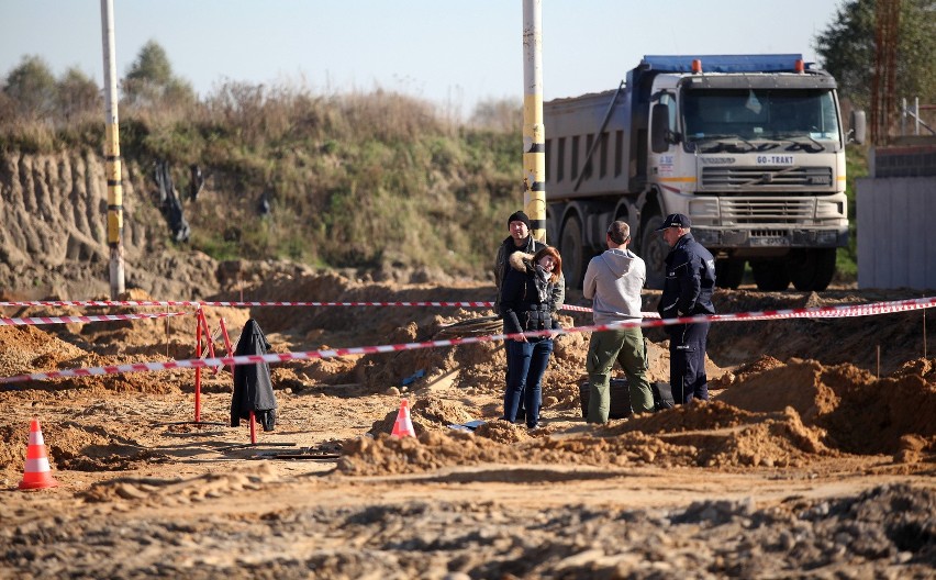 Ludzkie szczątki i amunicja znalezione na budowie w Łodzi. Mogą pochodzić z I wojny światowej