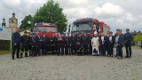 Uroczysta zbiórka strażaków w Wąchocku z okazji 100-lecia istnienia. Poświęcono nową remizę i wóz bojowy [ZDJĘCIA]