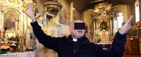 Ksiądz Roman J. został oskarżony o molestowanie seksualne nieletnich.