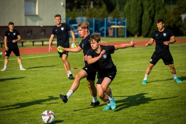 Piłkarze Zawiszy mają za sobą pierwszy trening w ramach przygotowań do nowego sezonu