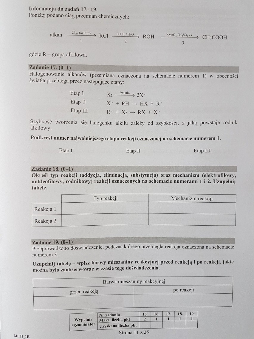 Matura 2017 [CHEMIA ROZSZERZENIE] ODPOWIEDZI i ARKUSZ CKE w serwisie EDUKACJA