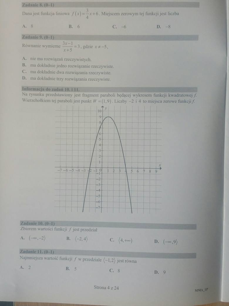 MATURA 2017. Matematyka - ODPOWIEDZI, ROZWIĄZANIA, ARKUSZ...