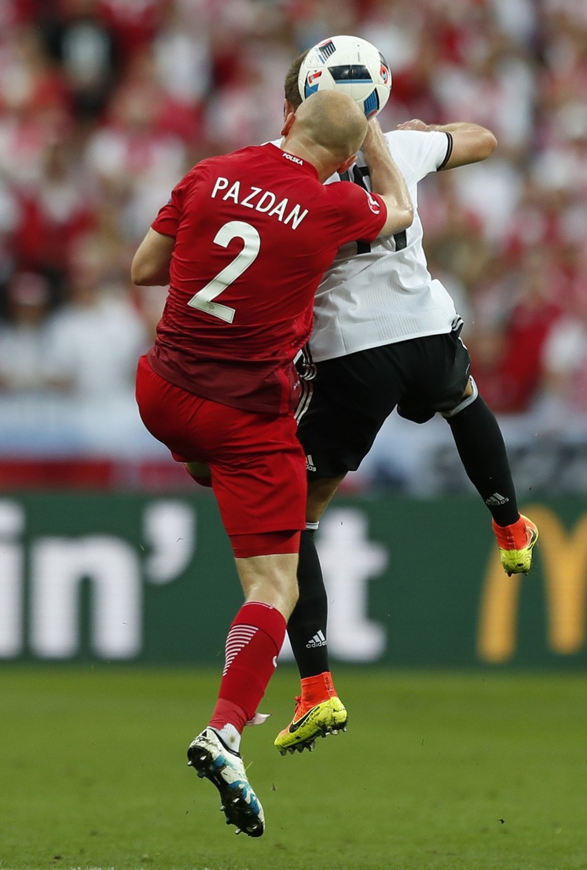 Michał Pazdan był bohaterem meczu z Niemcami
