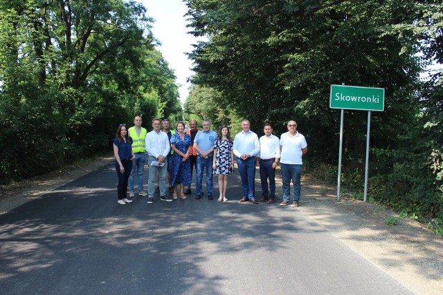 Oficjalny odbiór drogi powiatowej w gminie Belsk Duży.