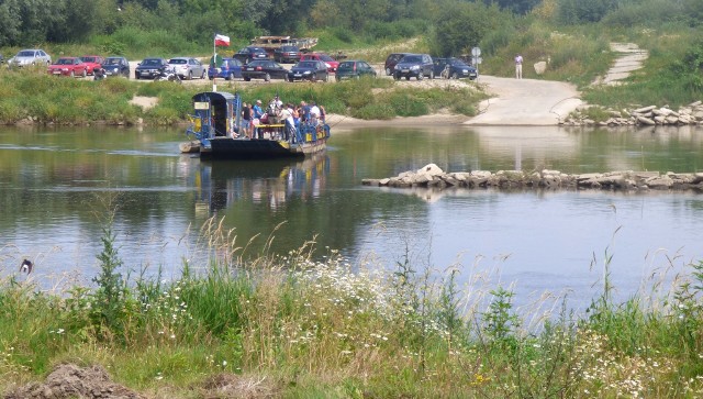 W tym miejscu, gdzie Dunajec wpada do Wisły, powstanie piękny bulwar w Opatowcu.