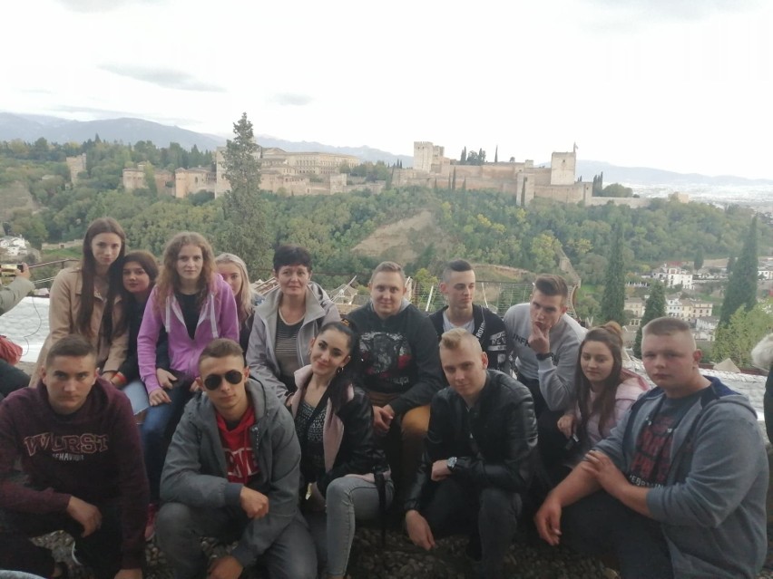 Uczniowie ZSP na stażu zawodowym w Hiszpanii