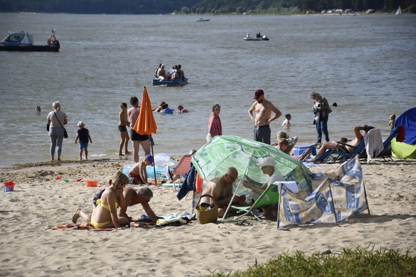 Pełna plaża nad zalewem Chańcza! Zobaczcie, co działo się w sobotę 1 sierpnia (ZDJĘCIA)