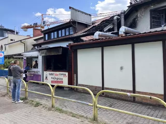 Nocny pożar w Brzeźnie. W ogniu stanęły dwie restauracje