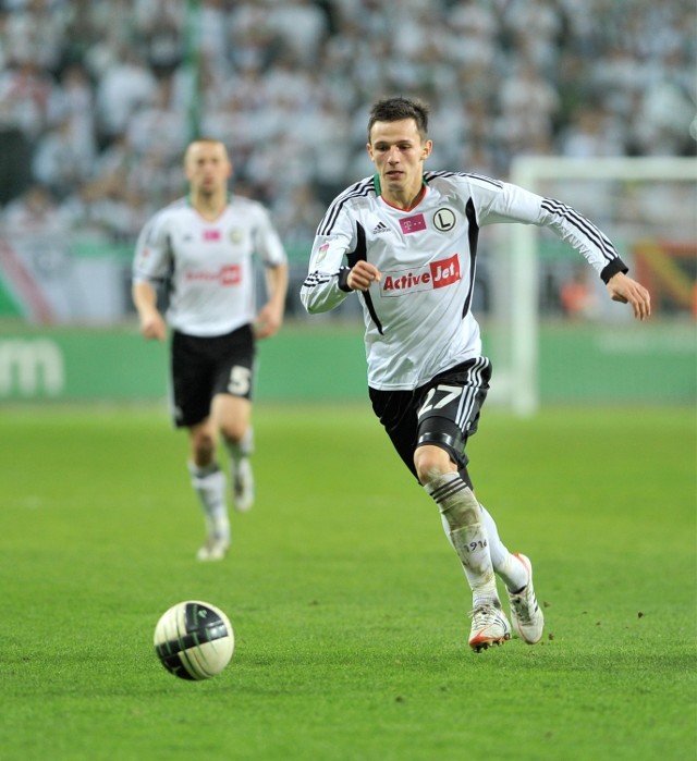 Rafał Wolski ma 23 lata. Z Legią zdobył dwa Puchary Polski.