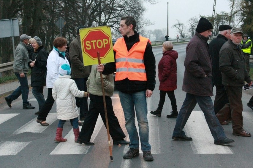 Pikieta trwała niecałe pół godziny