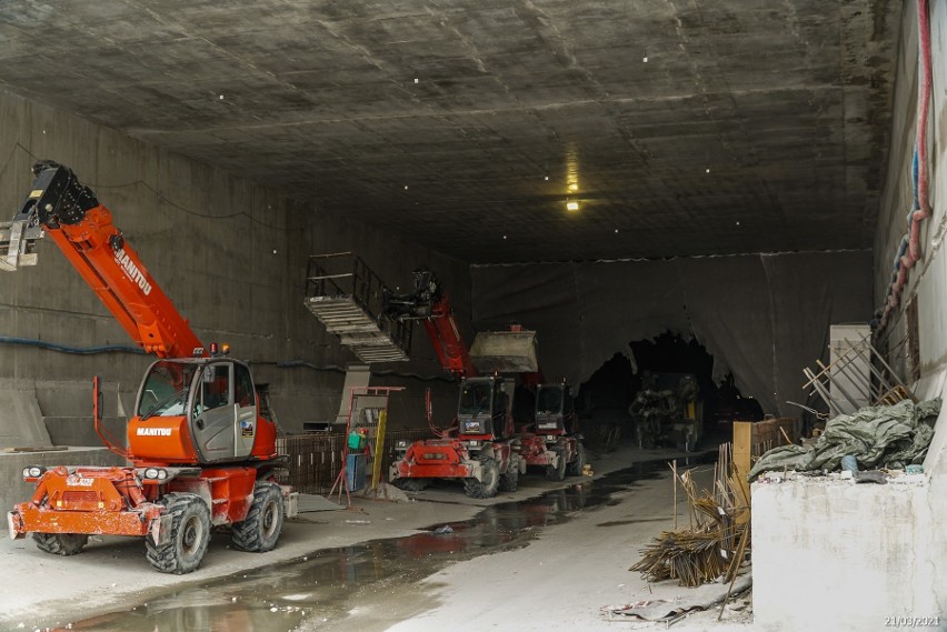 Budowa tunelu na zakopiance