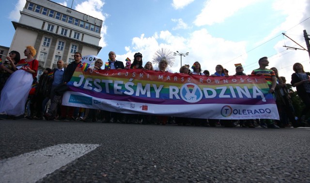 W maju 2015 r. ulicami Gdańska przeszli sympatycy środowisk LGBT w marszu równości pod hasłem "Jesteśmy rodziną"