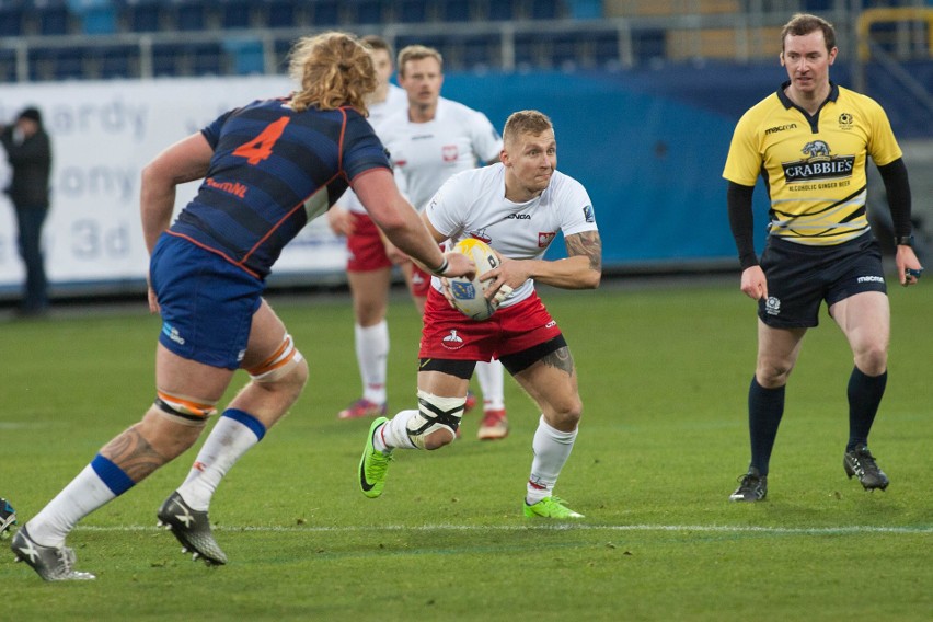 Rugby. Holendrzy nie mieli litości. Wysoka porażka Polaków na Arenie Lublin (ZDJĘCIA)