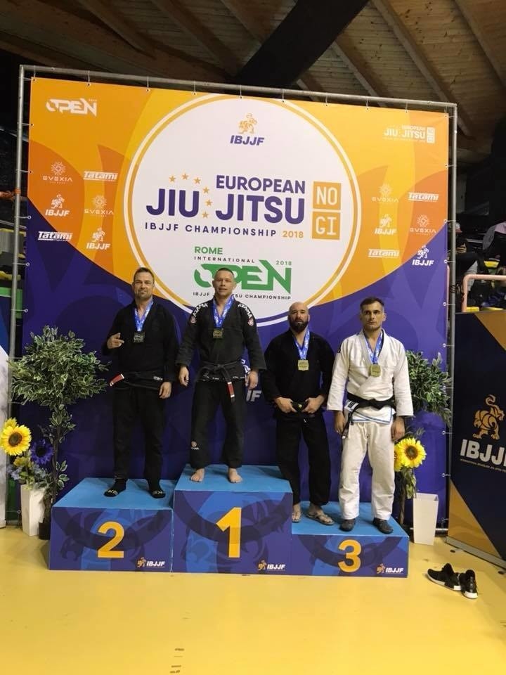 Cztery "nasze" medale w mistrzostwach Europy w brazylijskim jiu jitsu 