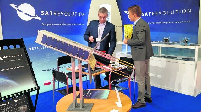 Na targach zaprezentował się Wrocławski SatRevolution, który w kwietniu wystrzelił na Międzynarodową Stację Kosmiczną pierwsze w  historii dwa nanosatelity