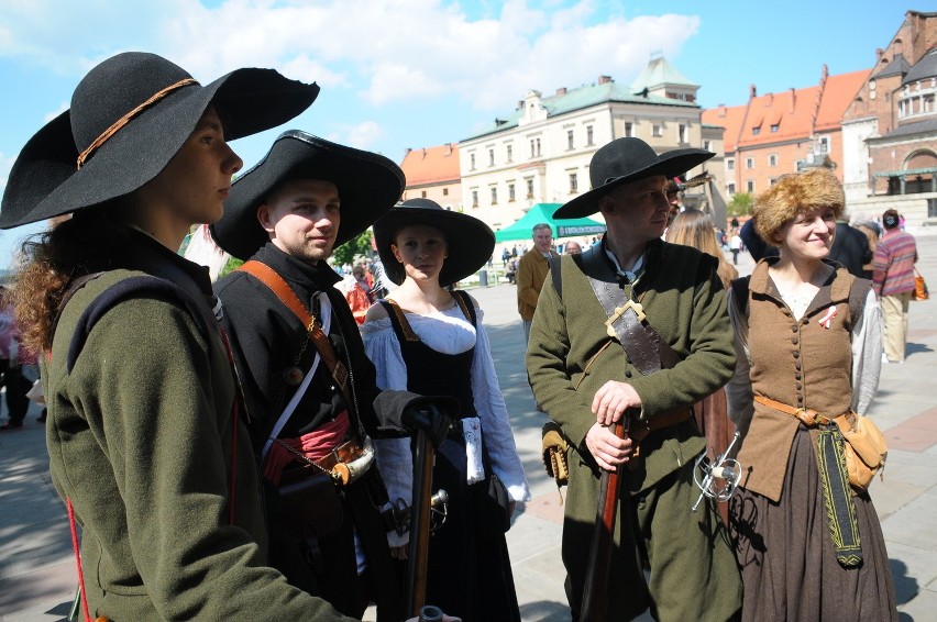 Kraków: obchody święta 3 maja [ZDJĘCIA, WIDEO]